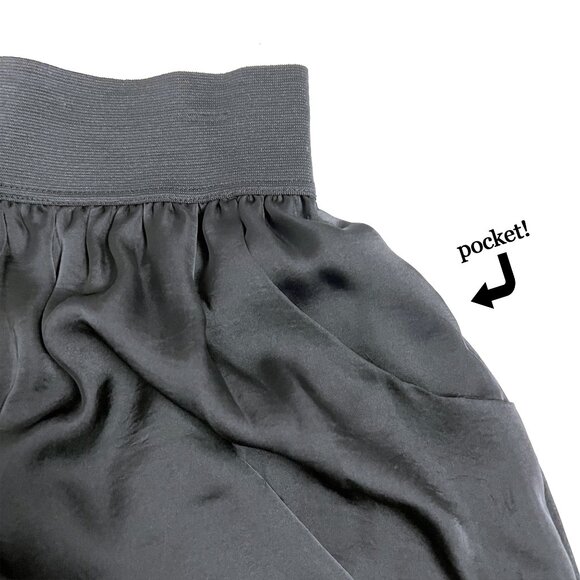 Joe Benbaset Double-lined Black Skirt (size medium) - Picture 6 of 6